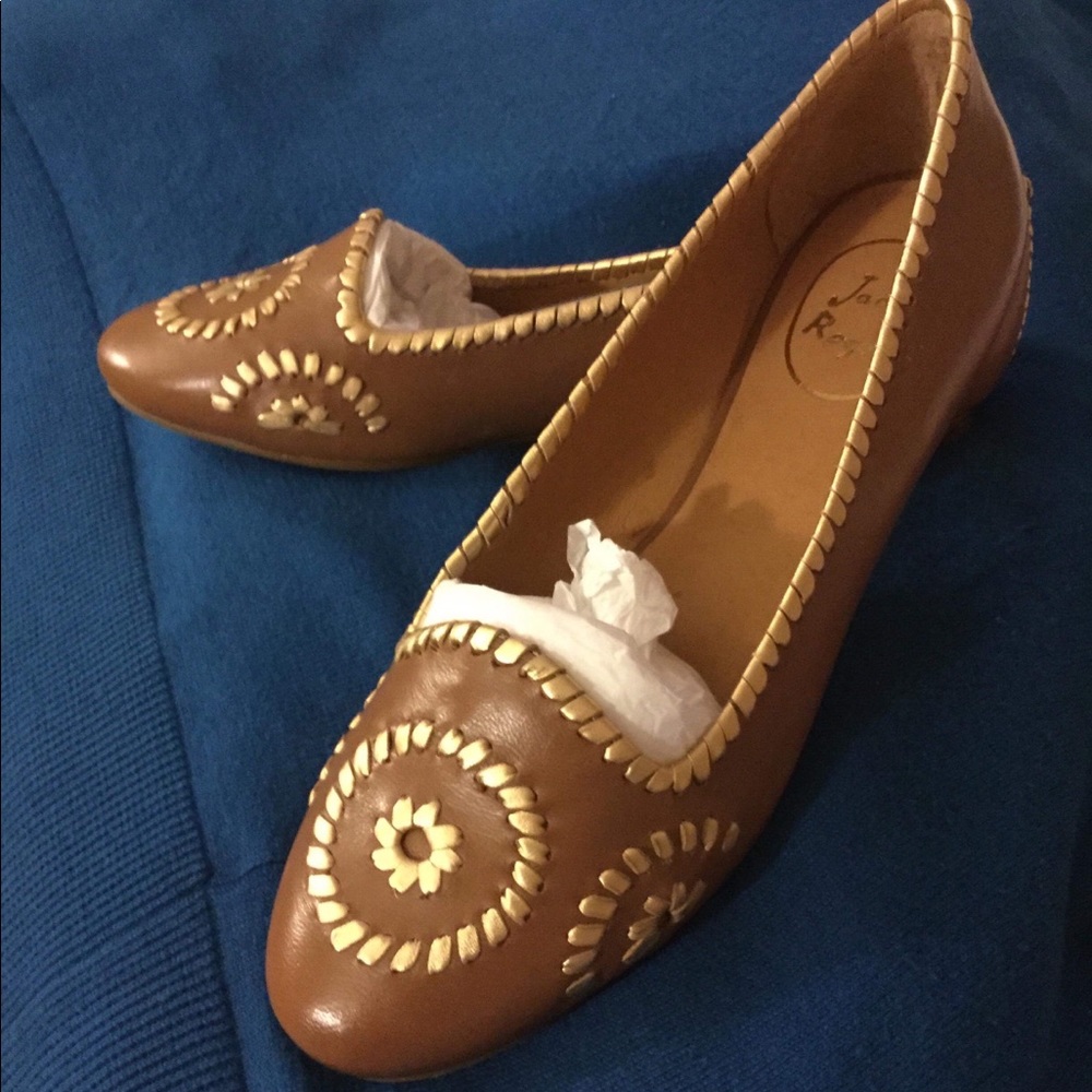 🔥Authentic JACK ROGERS WAVERY flats! Original 8M